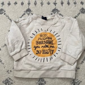 Good morning sunshine sweatshirt